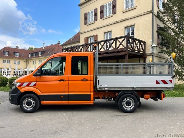 Transporter mit Kipper VW CRAFTER 2,0 TDI 4 MOTION DoKa 3-SEITENKIPPER AHK