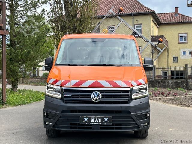 Transporter mit Kipper VW CRAFTER 2,0 TDI 4 MOTION DoKa 3-SEITENKIPPER AHK