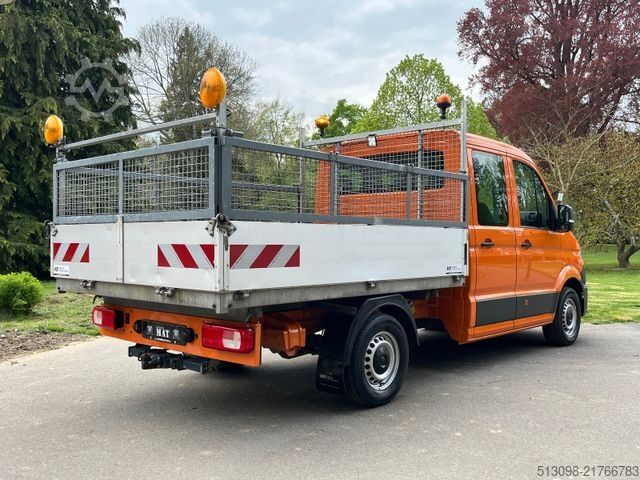 Transporter mit Kipper VW CRAFTER 2,0 TDI 4 MOTION DoKa 3-SEITENKIPPER AHK