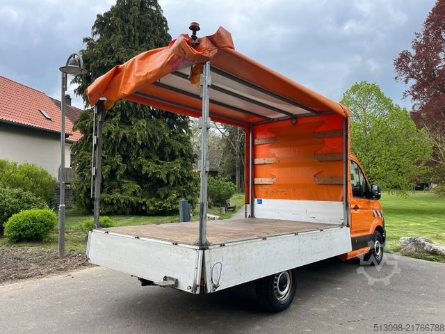 Transporter mit Pritsche & Plane VW CRAFTER PRITSCHE+PLANE 4 MOTION AHK KLIMA KAMERA