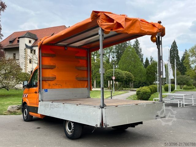 Transporter mit Pritsche & Plane VW CRAFTER PRITSCHE+PLANE 4 MOTION AHK KLIMA KAMERA