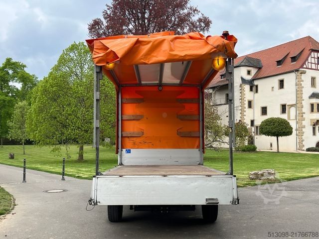 Transporter mit Pritsche & Plane VW CRAFTER PRITSCHE+PLANE 4 MOTION AHK KLIMA KAMERA