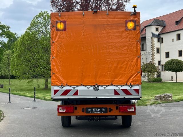 Transporter mit Pritsche & Plane VW CRAFTER PRITSCHE+PLANE 4 MOTION AHK KLIMA KAMERA