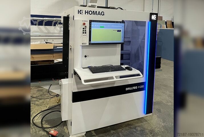 Durchlauf-Bearbeitungszentrum Homag Drillteq V-200