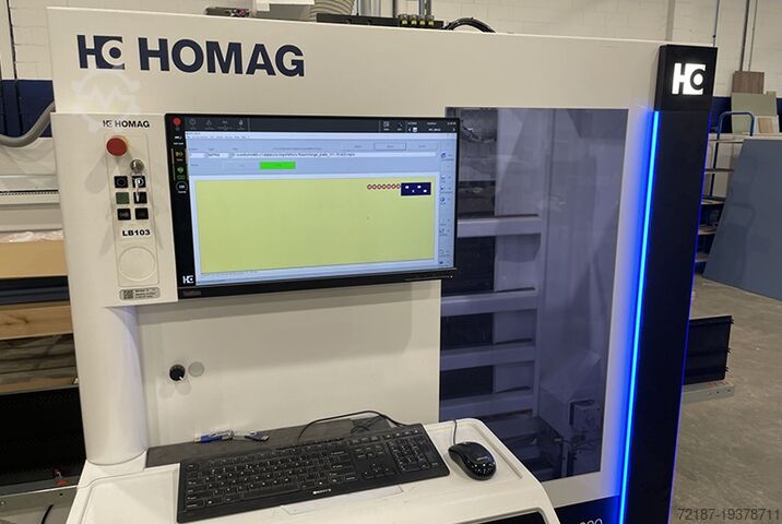 Durchlauf-Bearbeitungszentrum Homag Drillteq V-200