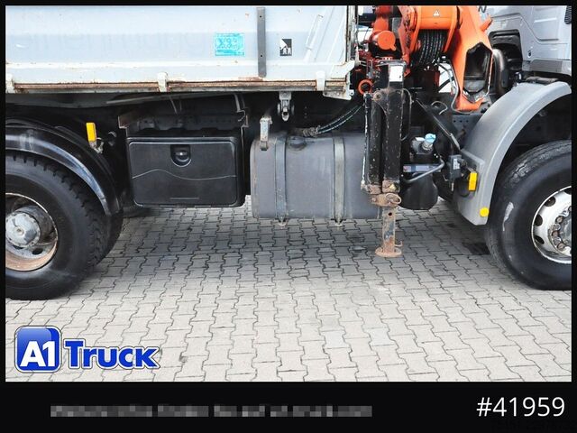 Autokran MERCEDES-BENZ Axor 1833, 4x4, Kran 3 Seiten Kipper, Funk