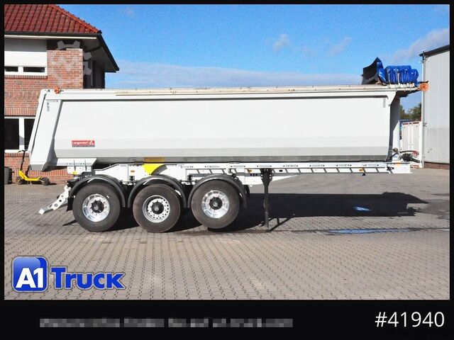 Kipper Auflieger LANGENDORF SKS-HS,  27m³, Alu, Cramaro Verdeck,