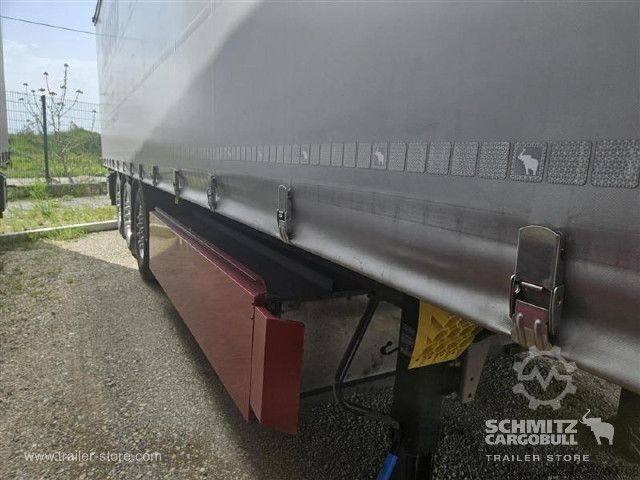 Open semitrailer with tarp Schmitz Cargobull Semitrailer Curtainsider Standard