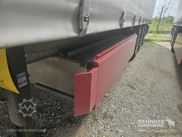 Open semitrailer with tarp Schmitz Cargobull Semitrailer Curtainsider Standard