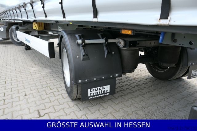 Auflieger mit Pritsche & Plane KRONE 11 Meter Lang Lenkachse 2to LBW ¤409.-mtl.