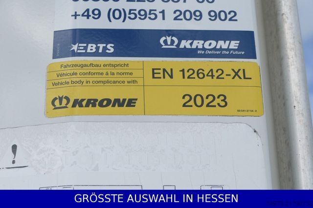 Auflieger mit Pritsche & Plane KRONE 11 Meter Lang Lenkachse 2to LBW ¤409.-mtl.