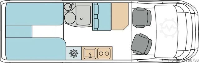 Kastenwagen Wohnmobil / Campervan BAVARIA-CAMP V 630 J *Luftfeder*Solar*Lithium*WR*