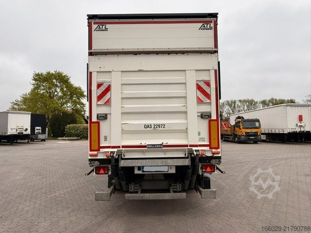 Auflieger mit Pritsche & Plane  Citysatte gelenkt Planen Auflieger mit LBW + ZWG