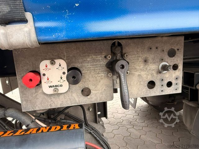 Auflieger mit Pritsche & Plane  Citysatte gelenkt Planen Auflieger mit LBW + ZWG