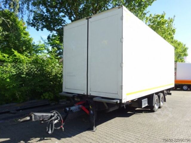 Box trailer Möslein TKO 105 Schwebheim  Tandemkoffer, Ladebordwand + Durchladbar