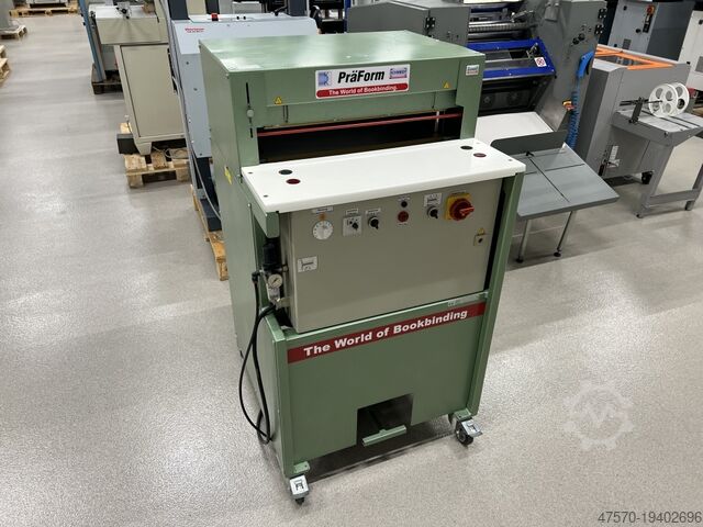 Buchbindemaschine Schmedt PraForm HHS 2100 book press with joint forming