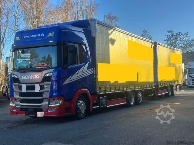 Jumbo truck SCANIA R450 Jumbozug 3+2 Durchlader Euro6D Retarder