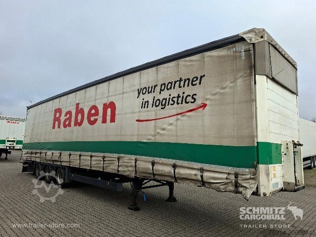 Open semitrailer with tarp Schmitz Cargobull Curtainsider Varios