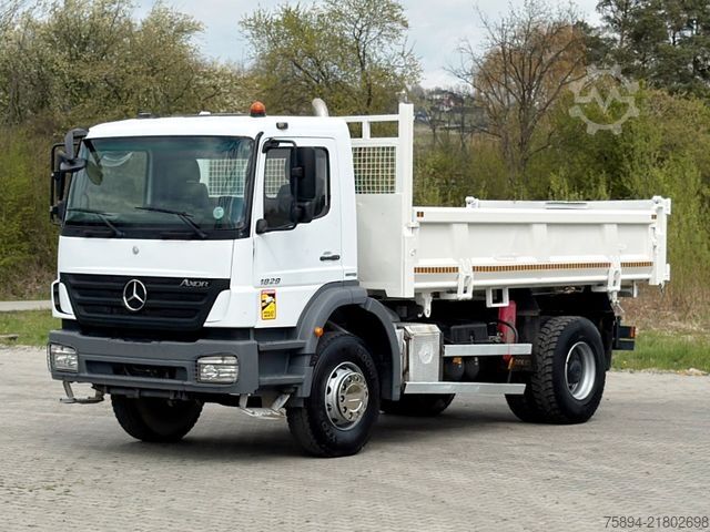 Tipper truck MERCEDES-BENZ AXOR 1829 * KIPPER 4,70 m * TOPZUSTAND