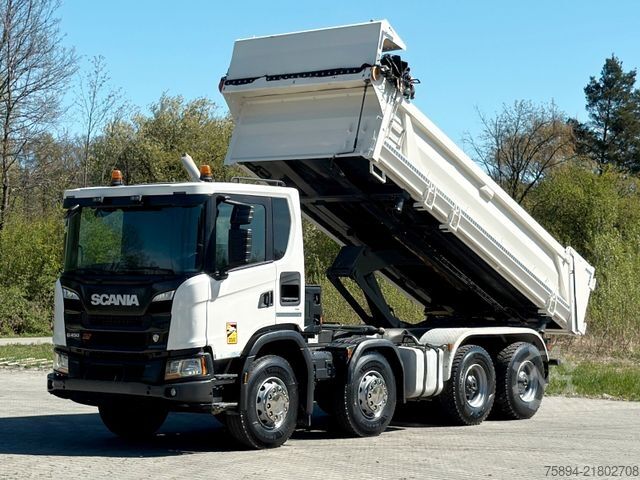 Tipper truck SCANIA G 450 XT * Kipper + BORDMATIC* TOPZUSTAND / 8x4