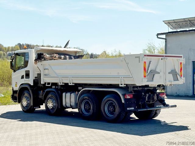Tipper truck SCANIA G 450 XT * Kipper + BORDMATIC* TOPZUSTAND / 8x4