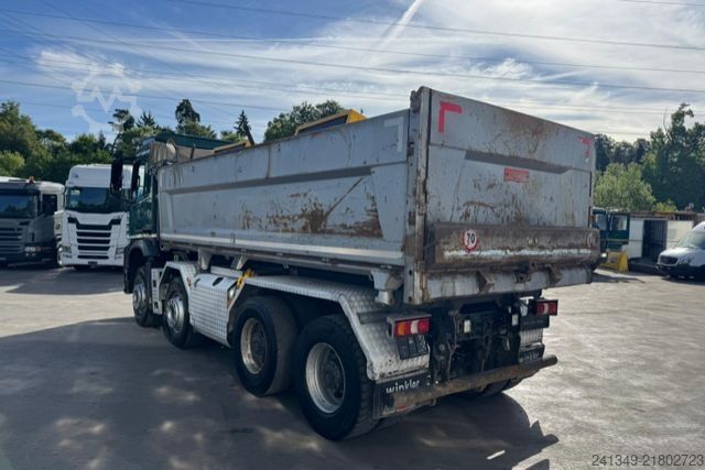 Tipper truck MERCEDES-BENZ Arocs 4151 8x4 Moser