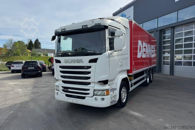 Box truck SCANIA R450 6x2 Kasten