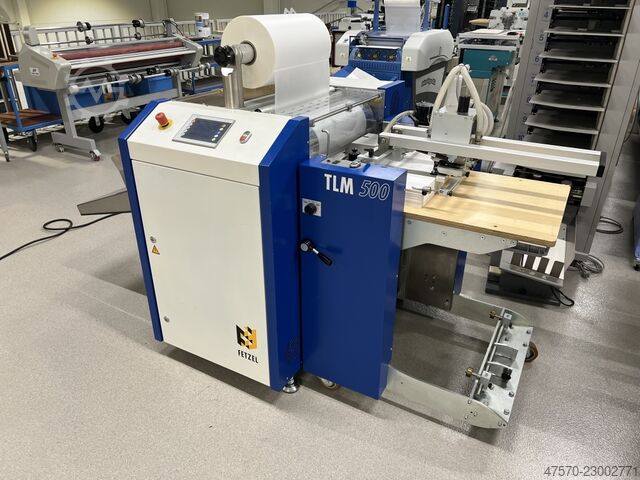 Laminiermaschine Fetzel TLM 500 V4 Laminating Machine 