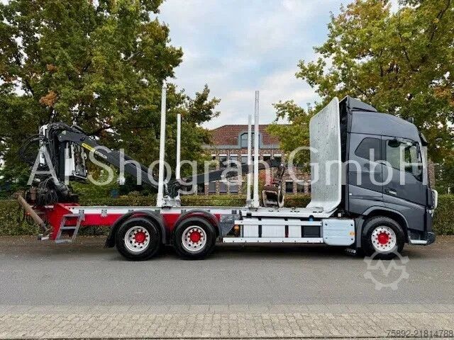 Holztransporter Volvo FH 16.750 6x4/Kran Epsilon M110L80/Eu6/Liftachs