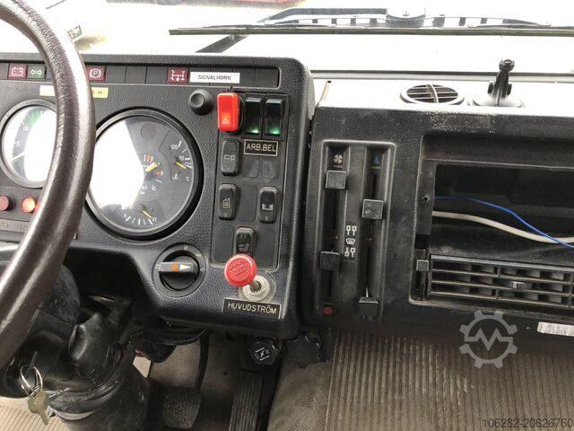 Truck chassis Mercedes-Benz 1622 SK 4x4 4WD Seilwinde Steel/Steel