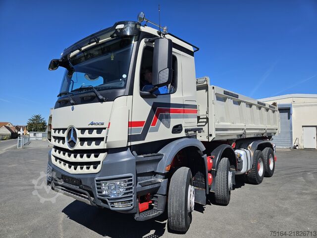 Three-sided tipper truck Mercedes-Benz Arocs 3251 K 8x4 Bordmatik