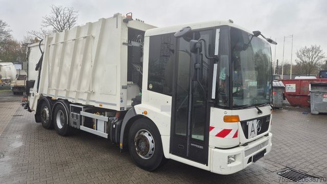 Garbage truck MERCEDES-BENZ 2633 Econic Faun Variopress Zöller Schüttung
