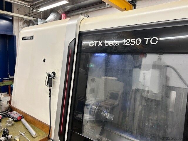 CNC turning and milling center DMG MORI CTX beta 1250 TC 2 nd