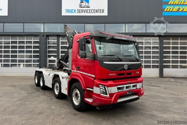 Roll-off tipper truck VOLVO FMX-460 8x4 Hiab 26T