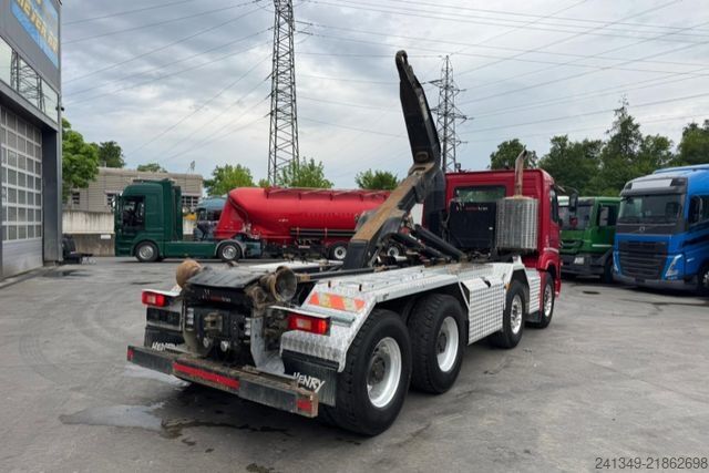 Roll-off tipper truck VOLVO FMX-460 8x4 Hiab 26T