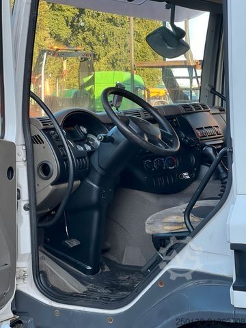 Roll-off tipper truck DAF CF 250 VDL-Abrollkipper mit Planenaufbau u. LBW
