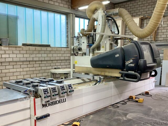 5 Axis CNC Routers MORBIDELLI AUTHOR X5