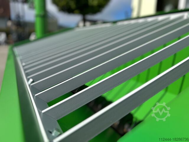 Filling system wood chips filling auger Löttner Maschinenbau