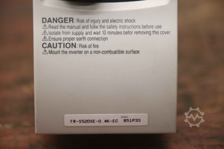 Frequency converter 0.4 kW Mitsubishi FR-S520SE-0.  4K-EC