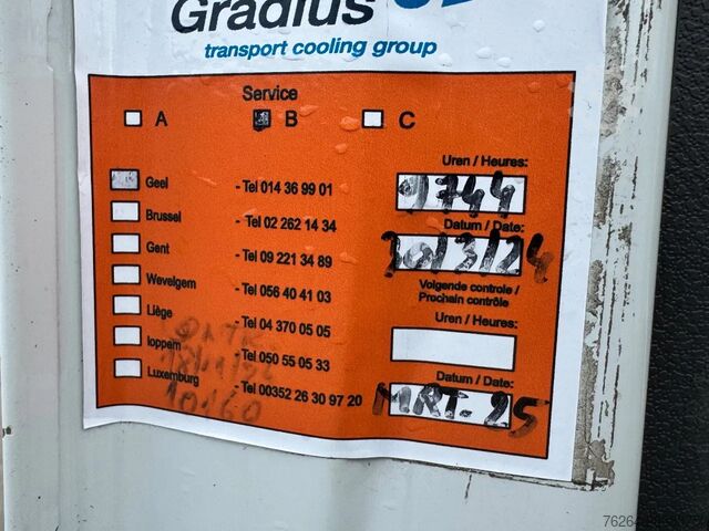 Refrigerated/frozen transport Iveco EUROCARGO 16e25 THERMOKING T-1000R