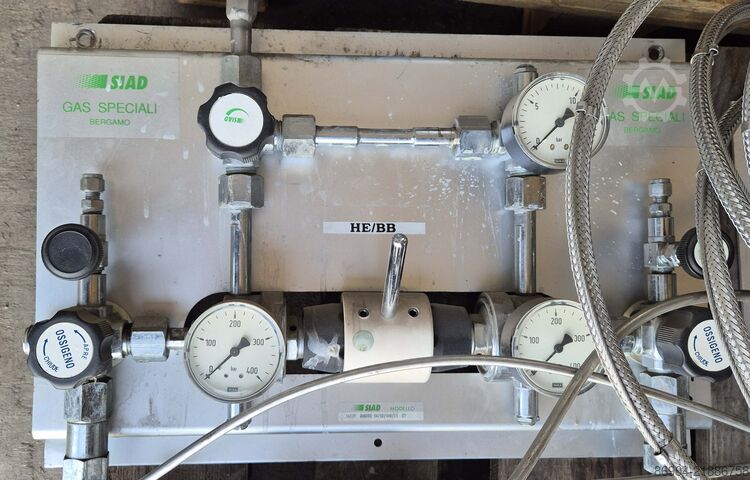 Gas panels for filling ramps SIAD GAS SPECIALI Gas panels for filling ramps – O2, Ar,N2