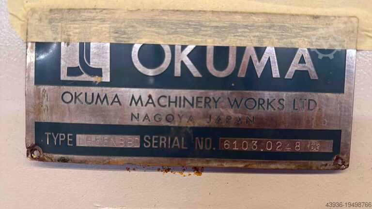 Hollow spindle lathe Okuma - LH55-N MACH Okuma LH55-N