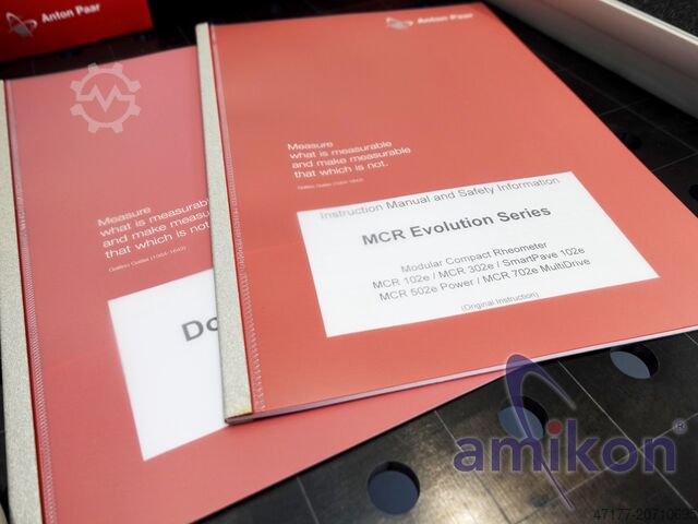 RheoCompass Software & Zubehör Anton Paar MCR 302e Rheometer