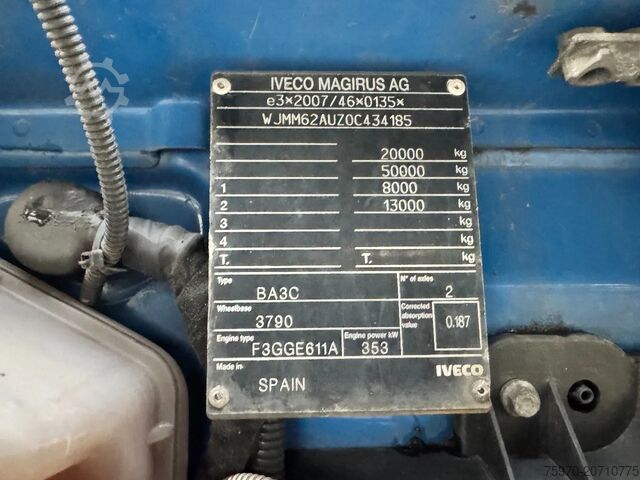 Standard-SZM Iveco S-WAY 480 4X2 2020 NACHT AIRCO