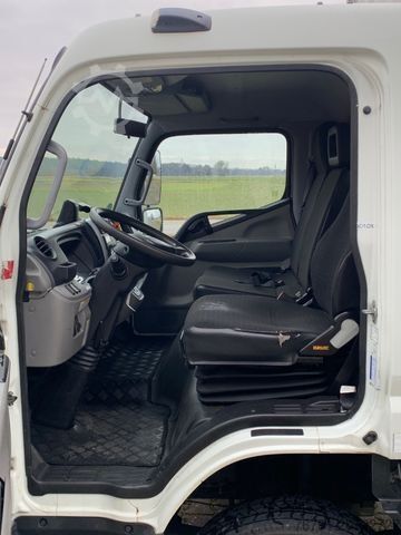 Transporter mit Pritsche & Plane MITSUBISHI Fuso Canter 9C18_ Autom_Klima_Schiebeplane_Euro6