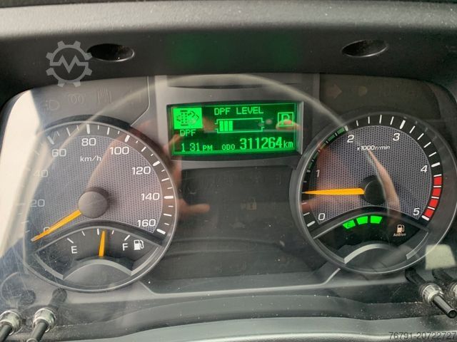 Transporter mit Pritsche & Plane MITSUBISHI Fuso Canter 9C18_ Autom_Klima_Schiebeplane_Euro6