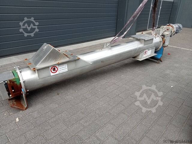 Stainless steel screw conveyor (RVS)