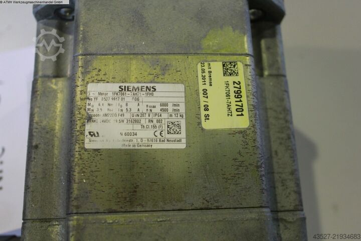 Motor SIEMENS 1FK7061-7AH71-1FH0