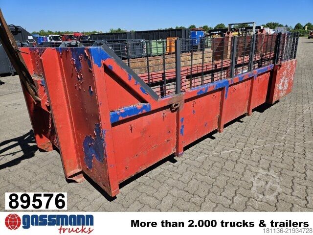 Roll-off container  City-Container mit Flügeltüren ca. 7,5m³