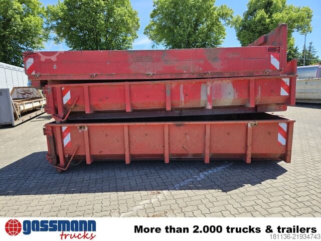Roll-off container  City-Container/Pritsche mit abklappbaren